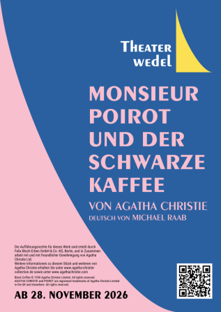 Plakat zu Ramses II. von Sébastien Thiéry im Theater Wedel 2024